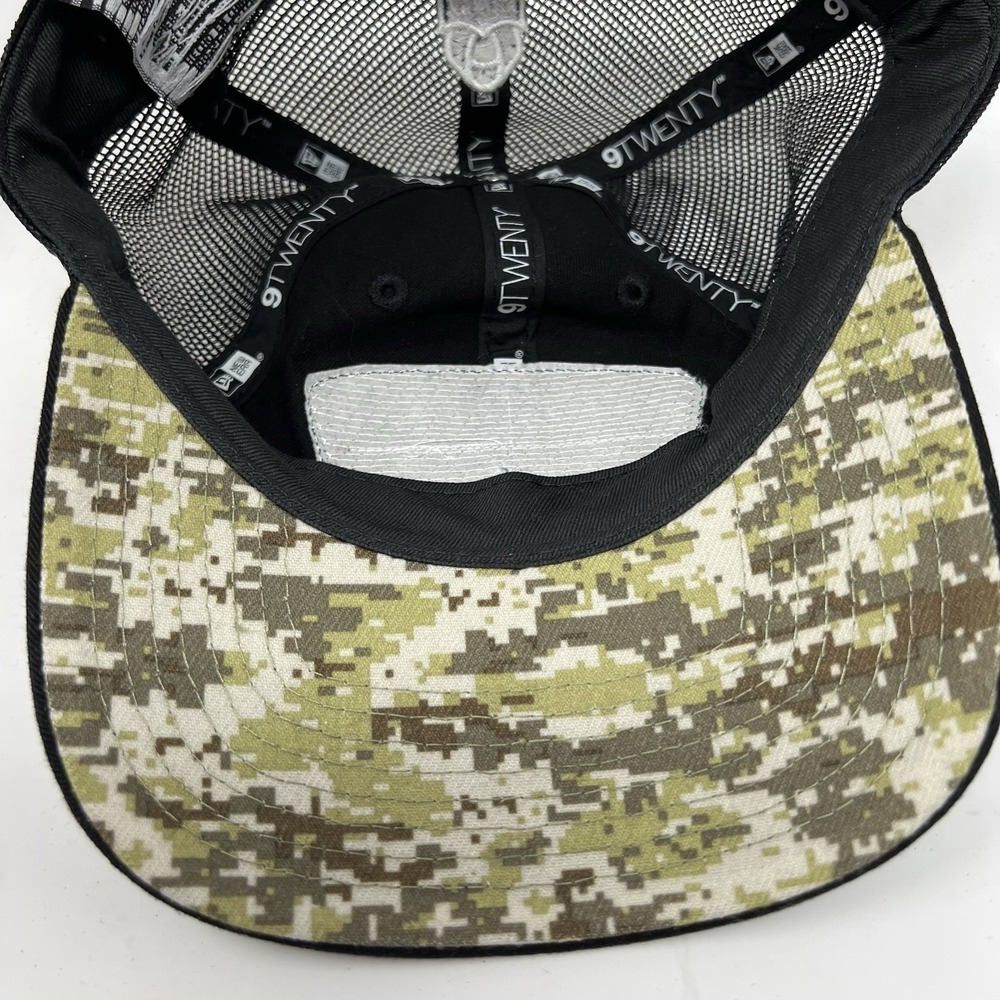 Philadelphia Eagles New Era Salute To Service Trucker 9Forty Camo Snapback Hat - Picture 7 of 14